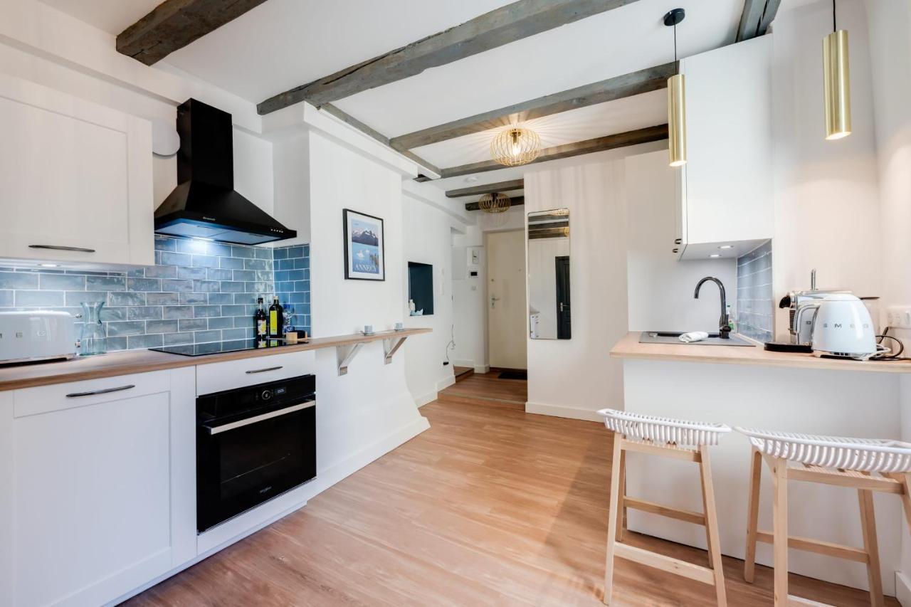 L'Escale Bleue - Apartment For 2 To 4 People In The Heart Of Annecy Exteriör bild